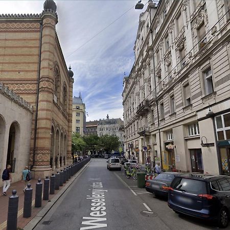 Freeparking - Great Synagogue Apartment, 2 Bedroom, 5 People ,Wifi, Ac Budapest Luaran gambar