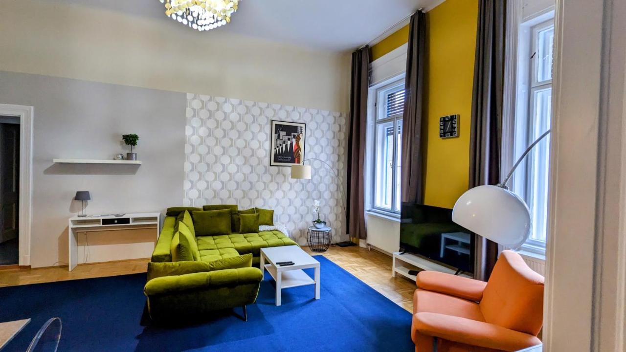 Freeparking - Great Synagogue Apartment, 2 Bedroom, 5 People ,Wifi, Ac Budapest Luaran gambar